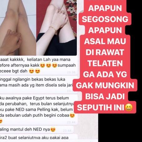 LOTION PEMUTIH PAGI & MALAM [ EGYPT WHITE ]