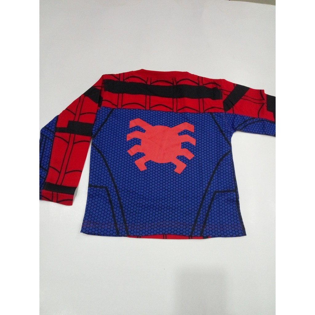 Baju Kostum Anak Superhero Spiderman II Far From Home Setelan Panjang Karakter Avengers Spider Man