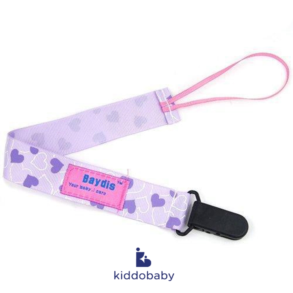 Pacifier Clip Purple