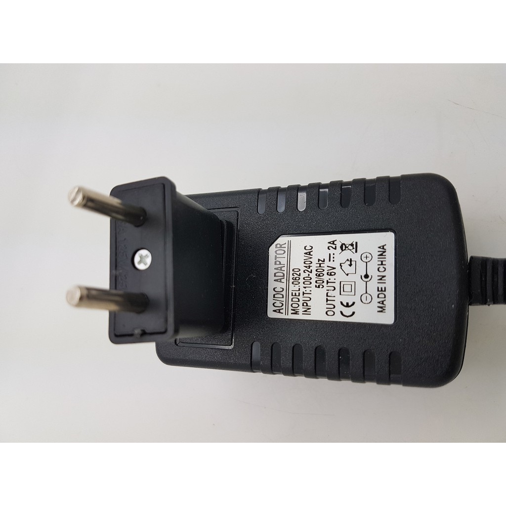 Adaptor kodok 6v 2A / Adaptor 6 volt 2 Ampere