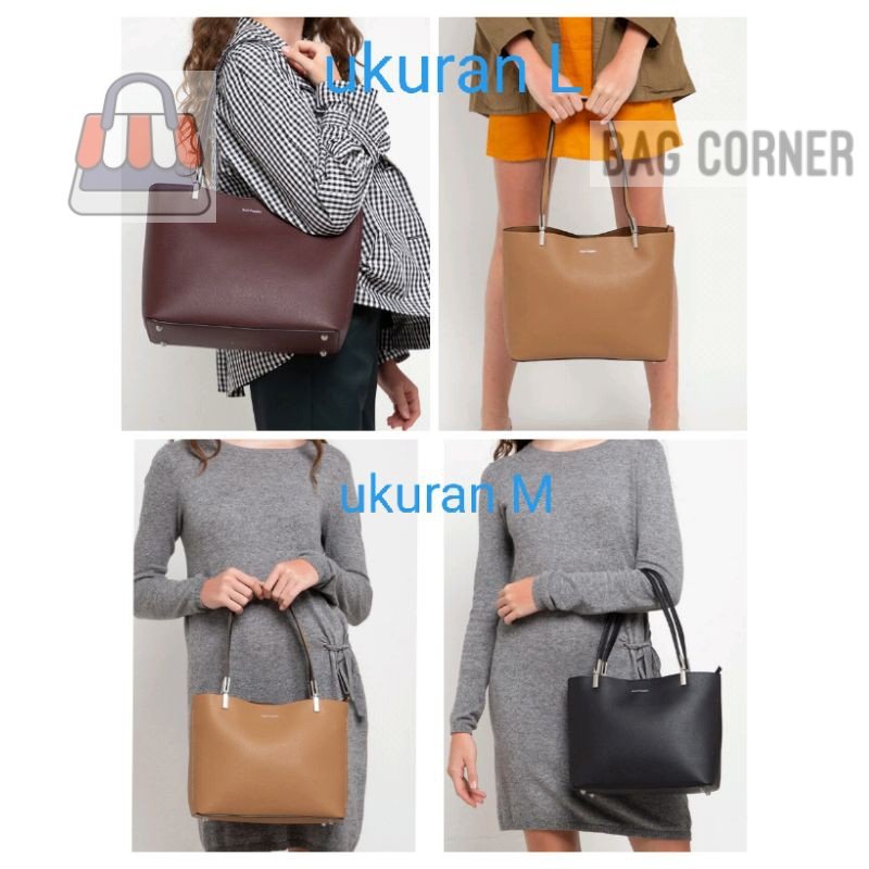 BagCorner - READY ORIGINAL HUSH PUPPIES BLOSSOM TOTE TAS TOTE WANITA