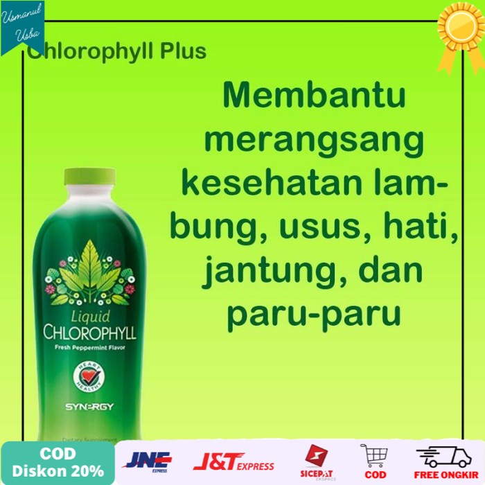 

❤COD❤ PAKET HERBAL Herbal Untuk Asam Urat (Klorofil Joint Formula NoniPlus)