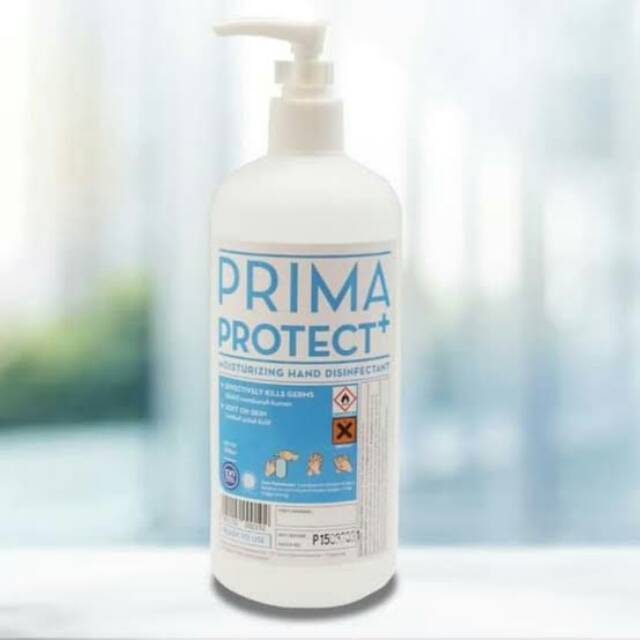HAND SANITIZER PRIMA PROTECT 500ML PACKAGE PUMPING FREE MASKER