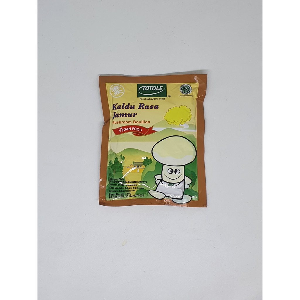 Totole Kaldu Jamur 80gr 80g Halal MUI Bumbu totole kaldu rasa jamur 80 gram