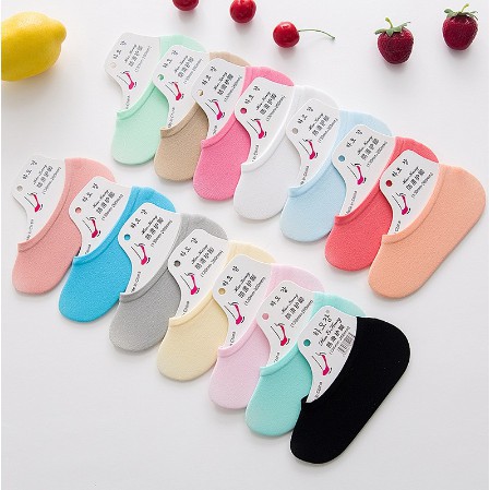 Kaos Kaki Pendek Anti Slip Wanita / Lembut Dan Elastis / Kualitas Best Seller