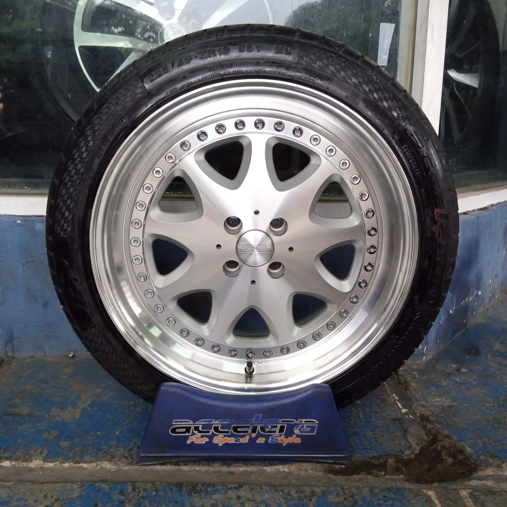 Velg Mobil Seken Racing Hsr Bavaria Celong Ring 18 Pcd 4x100 Plus Ban