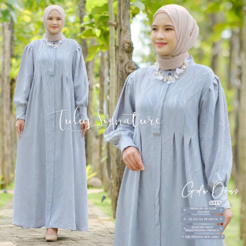 Gelis Dress Premium Airflow Jacquard