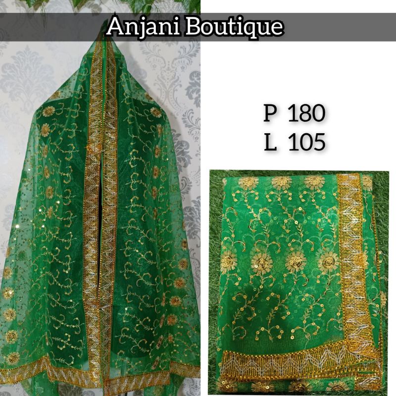 Selendang india import / dupatta india-4