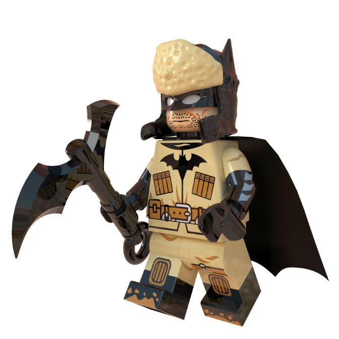 Pengiriman Cepat DC Batman Superman Red Son USSR Uni Soviet Minifigure Lego kw PROMO