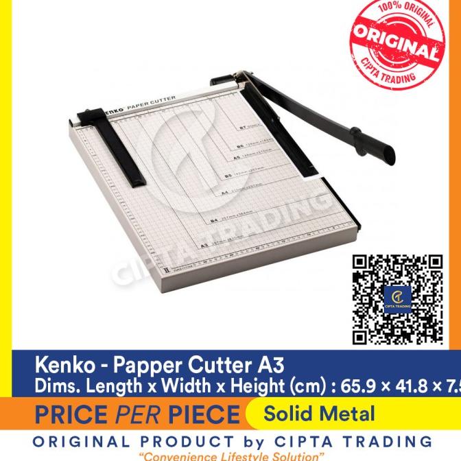 

Kenko Paper Cutter A3 Size Terlaris
