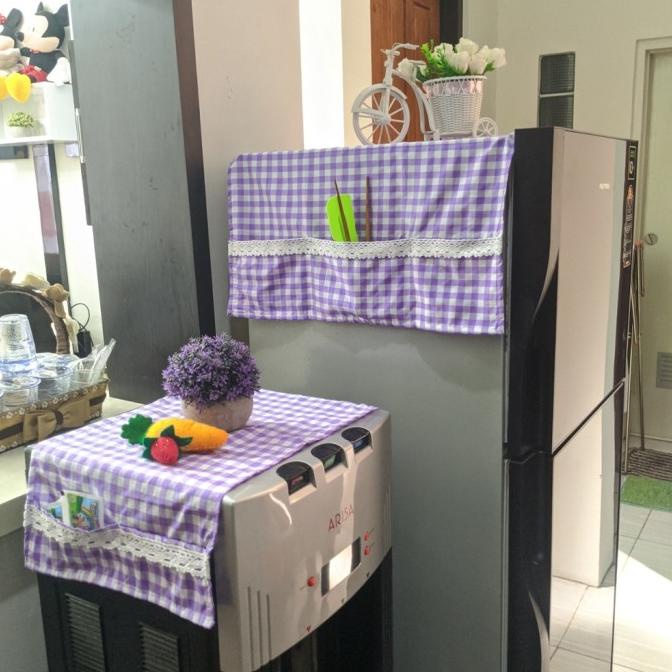 Paket Hemat TAPLAK KULKAS dan TAPLAK DISPENSER Galon Bawah