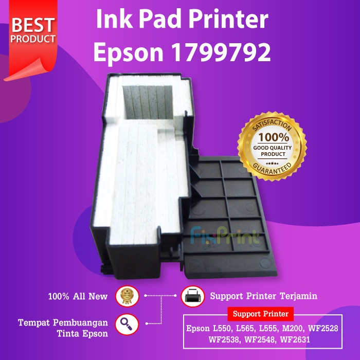 Ink Pad Epson L550 L565 L555 Ink Pad Busa Pembuangan Printer M100 M200