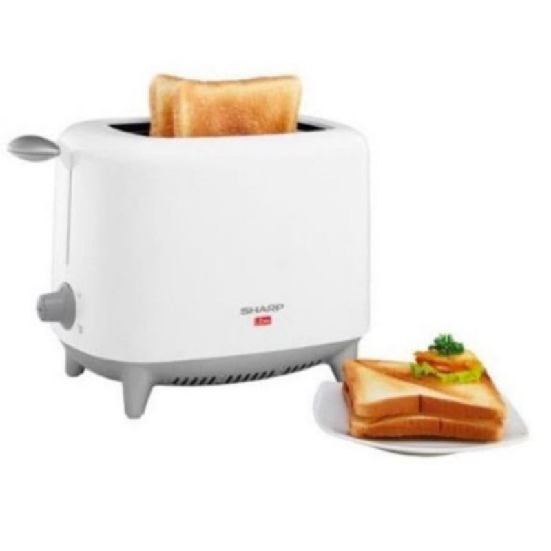 Toaster Pop Up Sharp KZ-90L(W) Putih 2 Slot