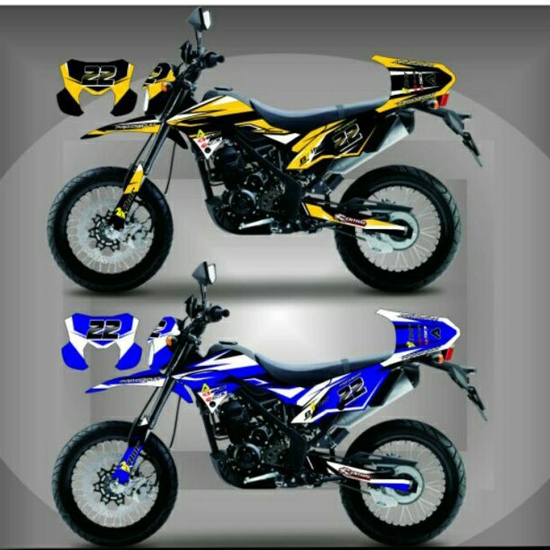 STICKER DECAL KLX D'TRACKER