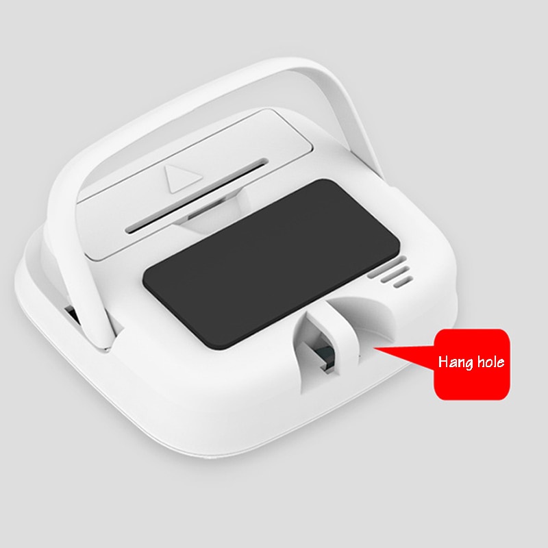 Cucina Timer Masak Dapur Magnetic Stopwatch Alarm Clock - White