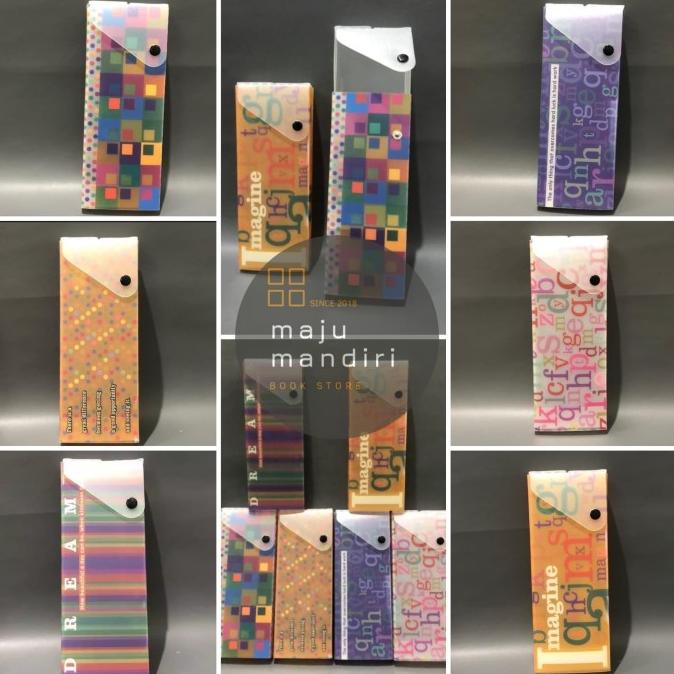 

Kotak Pensil / Tempat Pensil Motif RANDOM