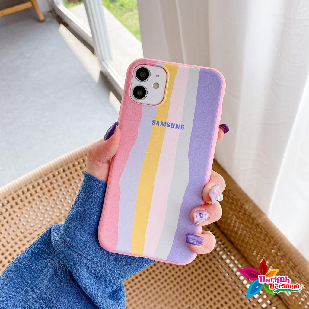 SS046 CASE RAINBOW SAMSUNG A01 M01 CORE J2 GRAND PRIME A10 M10 A10S M10S A20 A30 A20S BB4679