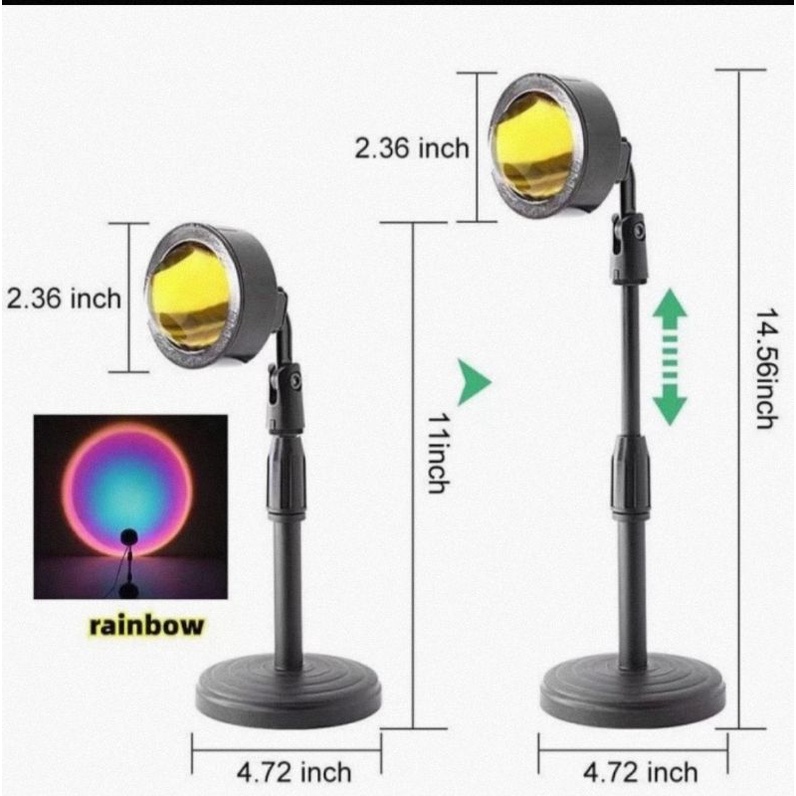 LAMPU PROYEKTOR SUNSET