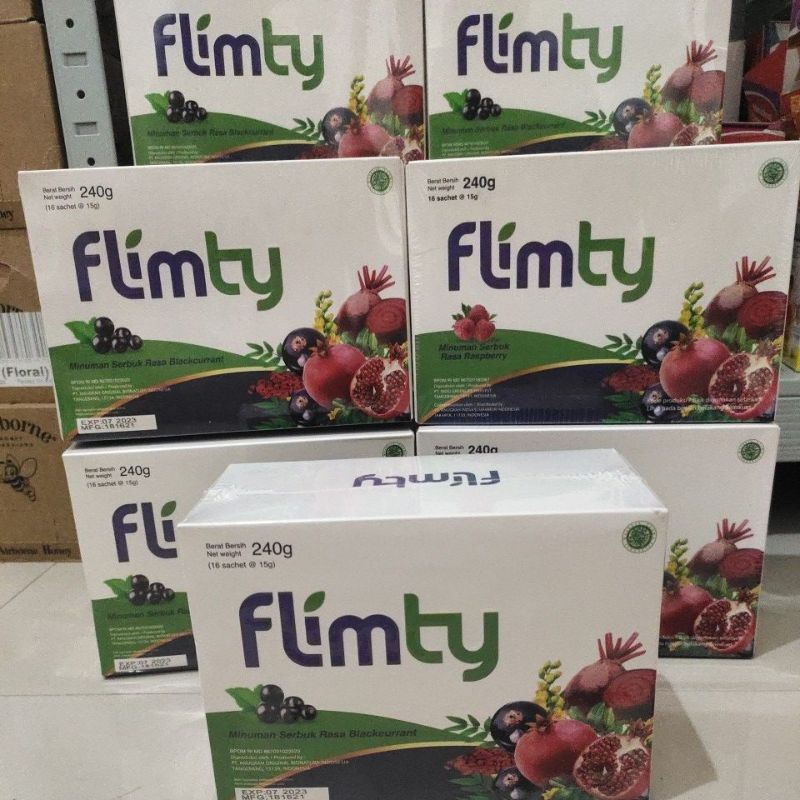 

FLIMTY FIBER PELANGSING HALAL BPOM DIET DETOX 1BOX 16 SACHET PAKET