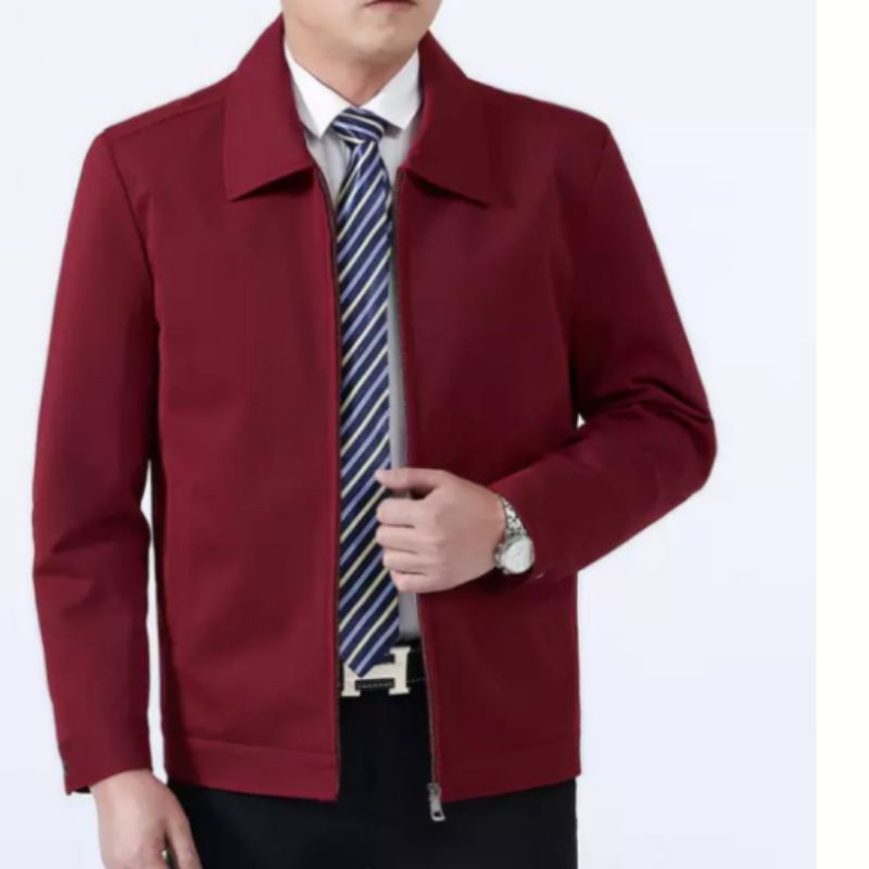 jaket formal /jaket pria BIG SIZE bahan katun driell kualitas fremium