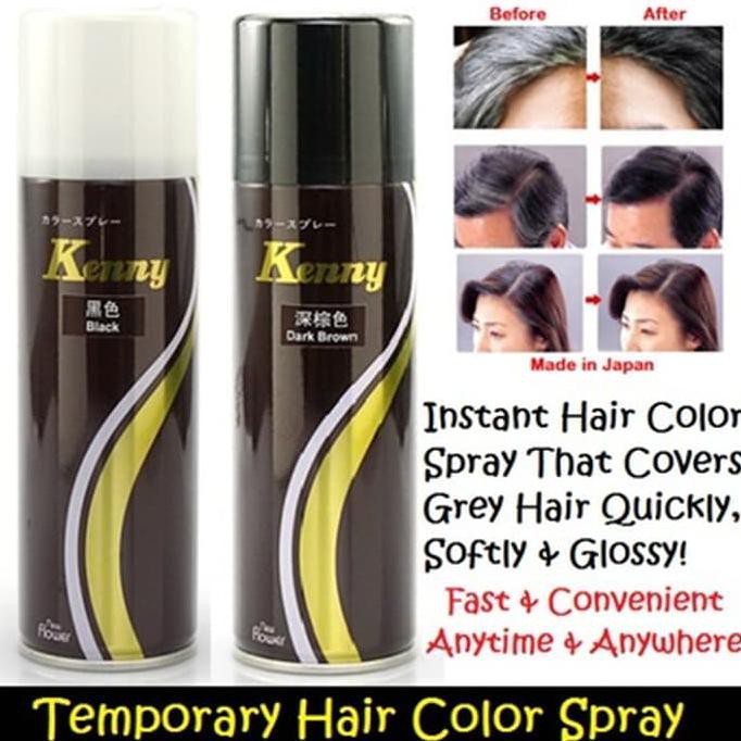 Sale Kenny Hair Color Spray 3 Varian - Japan 125 Gr .