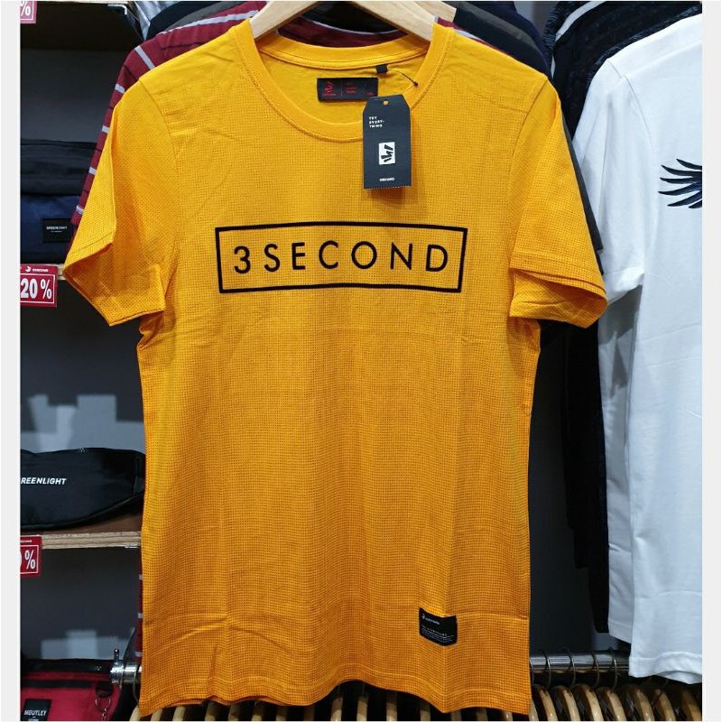 Kaos 3second Original Best Seller FontBox Gradasi