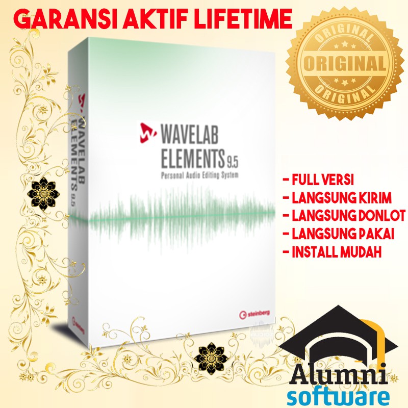 [FULL VERSION] Steinberg WaveLab Elements 9 - GARANSI AKTIVASI
