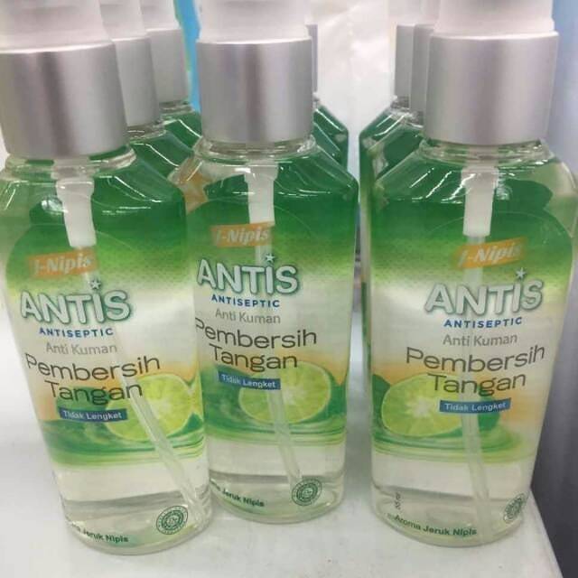 Hand Sanitizer Antis Spray / Gel Hand Sanitizer Aroma Jeruk Nipis