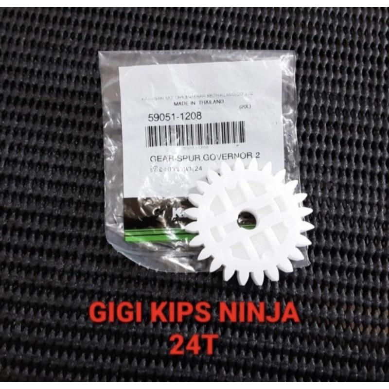 GEAR GIR GIGI SUPER KIPS GOVERNOR NINJA R NINJA RR NINJA SS 24T KAWASAKI ORI ASLI 100% 59051-1208