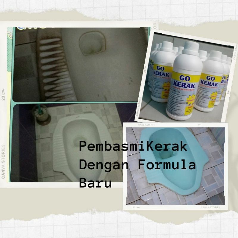 GO KERAK PEMBERSIH KERAMIK KAMAR MANDI, PEMBERSIH TOILET, PEMBERSIH WC DLL, ONGKIR DIJAMIN MURAH, PE
