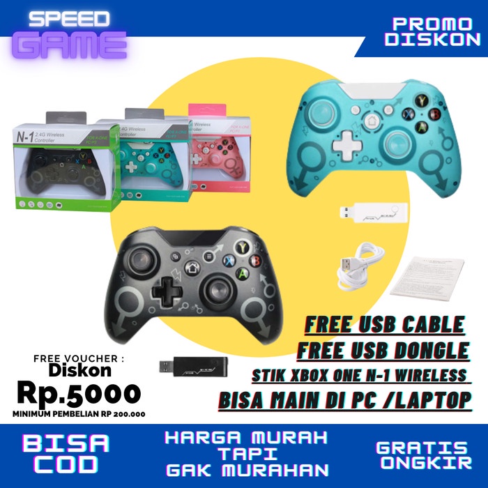 Stik Stick Xbox 360 One / PS3 / PC Windows / Laptop ORIGINAL Original original