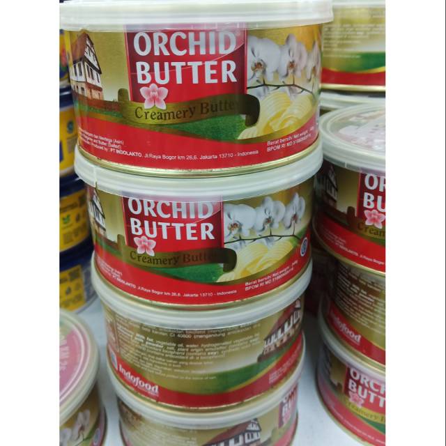 

ORCHID BUTTER / CREAMERY BUTTER SALTED / ASIN 340 GR