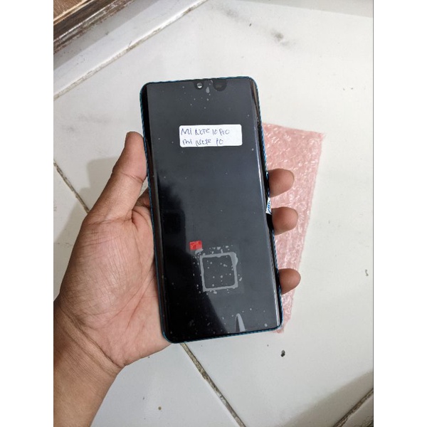 lcd original copotan Xiaomi MI note 10 pro