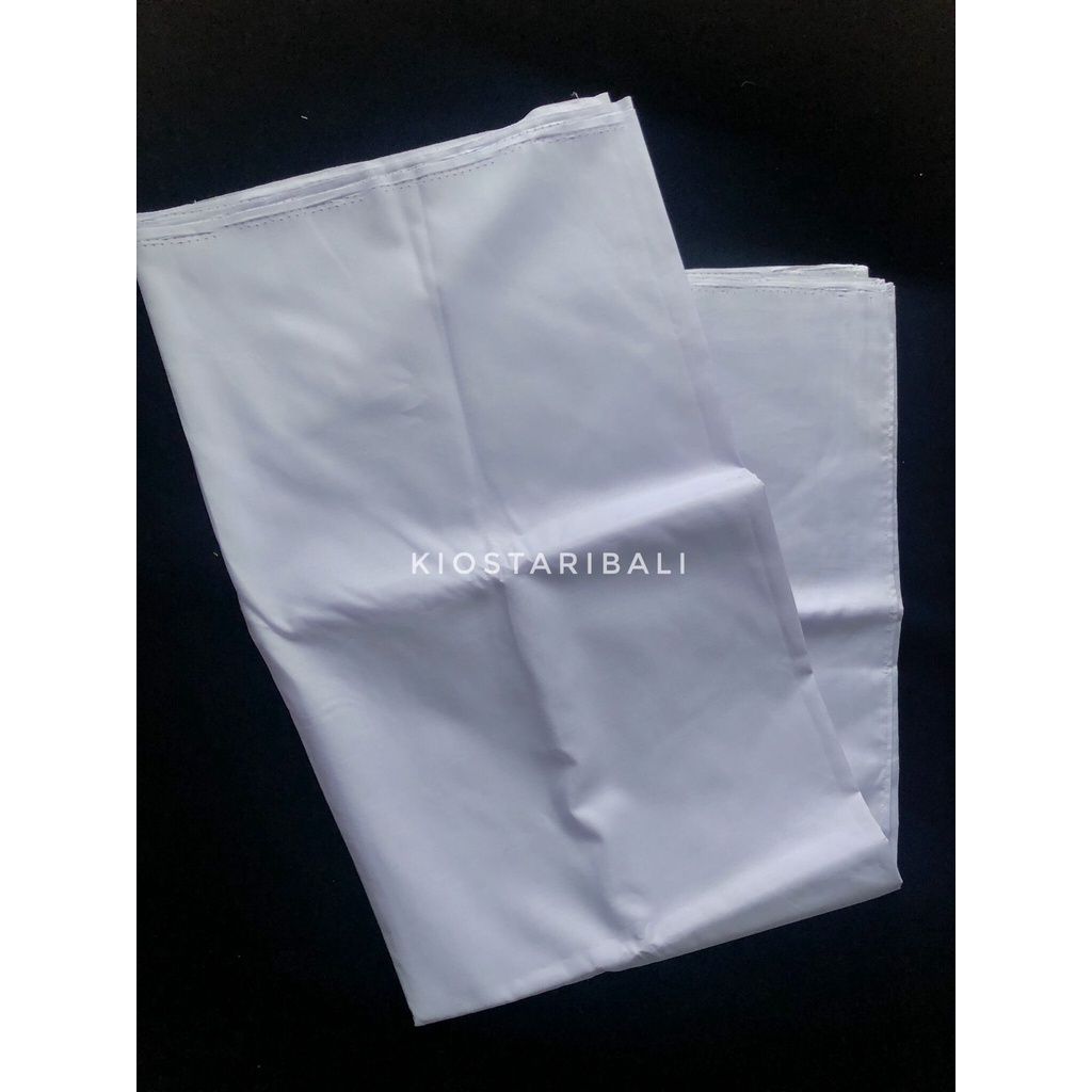 Kain Putih / Kamen Tari Topeng / Kamen Putih / Kamen Tari Putih / Aksesoris Tari Bali