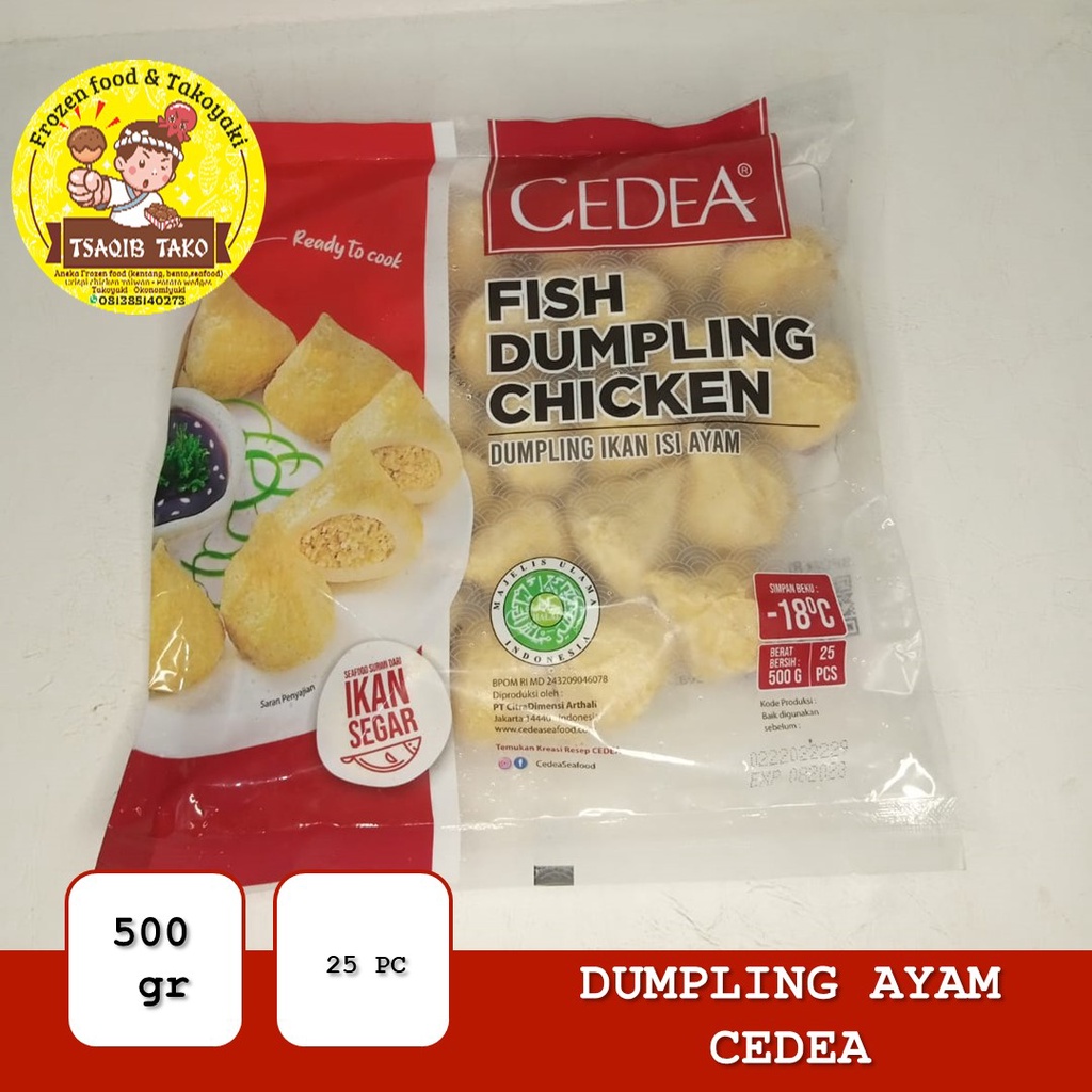 

PROMO CEDEA Fish Dumpling Chicken [500g]