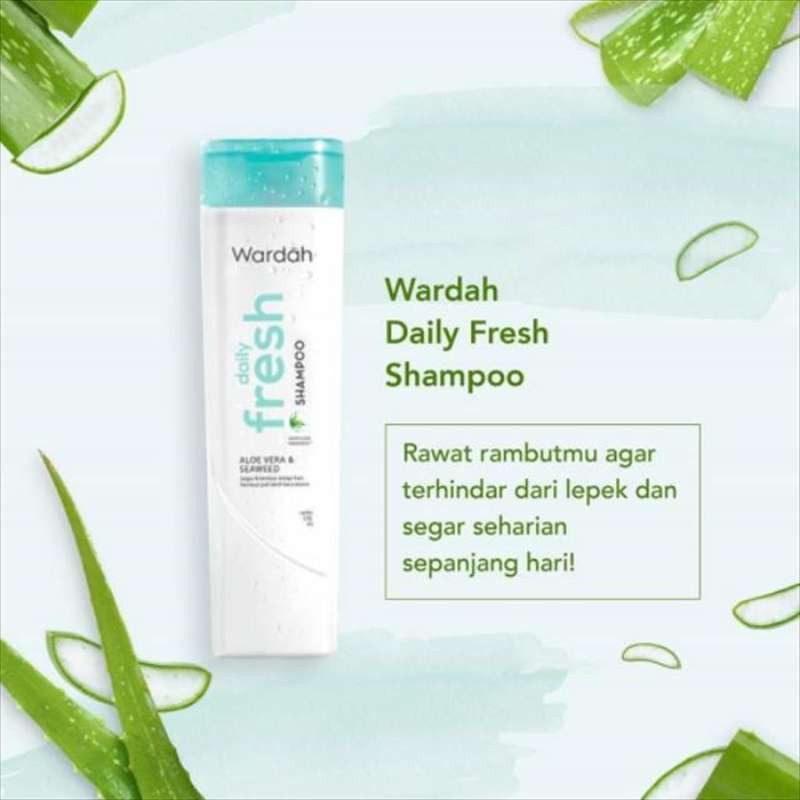 Wardah Daily Fresh Shampoo Kulit Kepala Segar Sehat