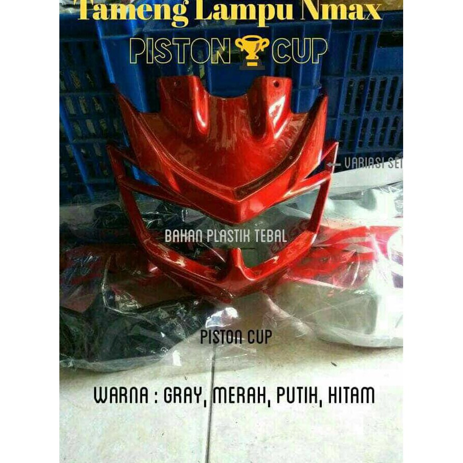 Aksesoris Motor Tameng Lampu Nmax Lis Headlamp Nmax Cover Lampu Depan Nmax