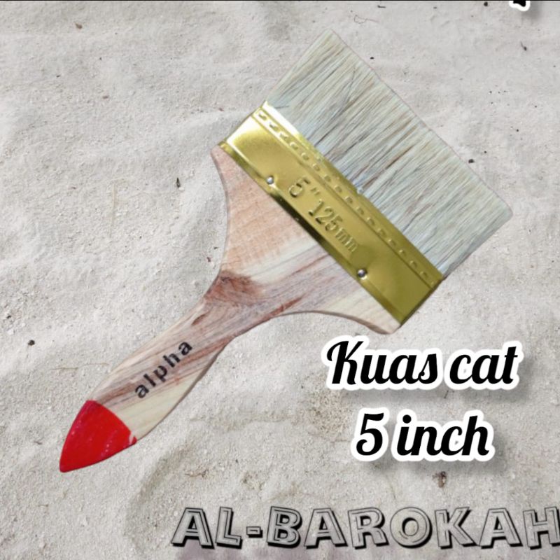 

kuas cat 5 inch