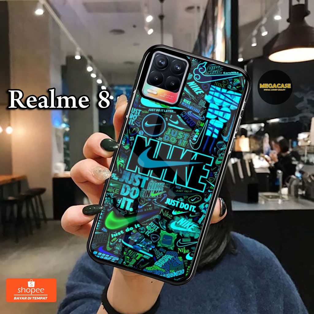 Megacase - Case Nike Realme 8 / REALME C21Y 8i NARZO 5A 50i  GT MASTER REALME 3 PRO REALME 5 PRO REA