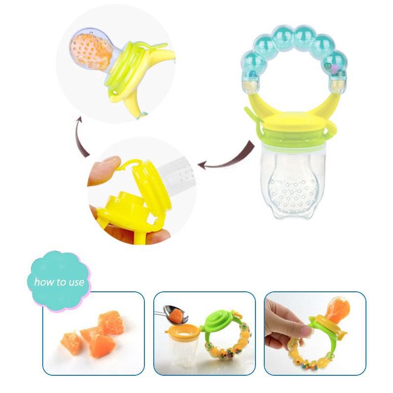 Makanan bayi puting buah dan sayuran suplemen makanan gigitan teether molar stick