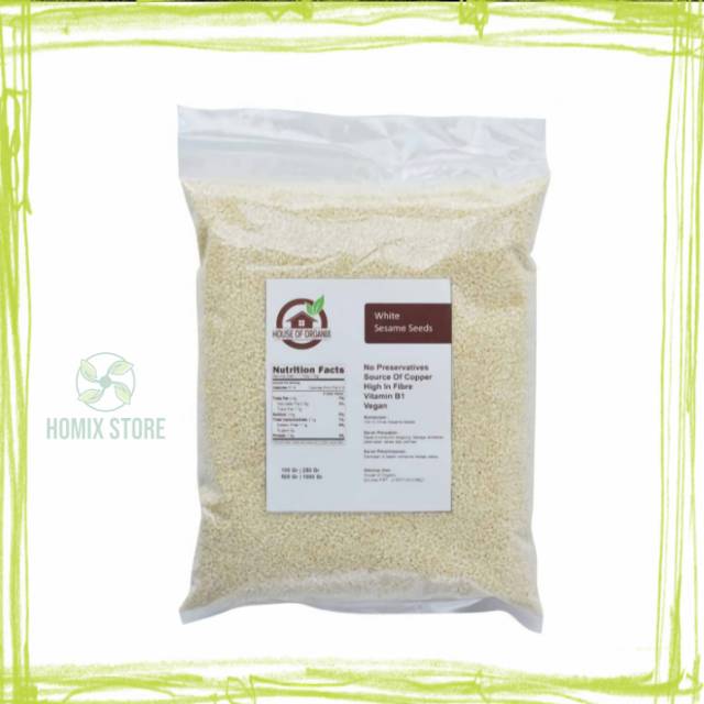 

BIJI WIJEN PUTIH SESAME SEED BIJI BIJIAN 100gr