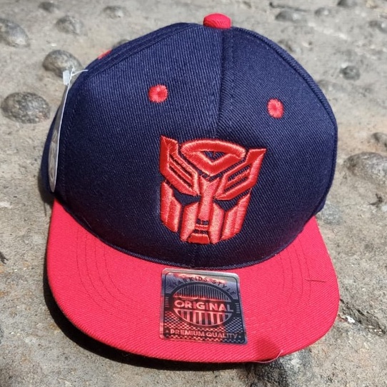 TOPI ANAK SNAPBACK HIP-HOP USIA 4-8 TAHUNAN-Tranfomers HTM