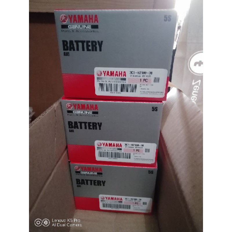 AKI ACCU BATRE YAMAHA YTZ5S VIXION MIO J MIO SOUL MIO GT SOUL GT ASLI YAMAHA