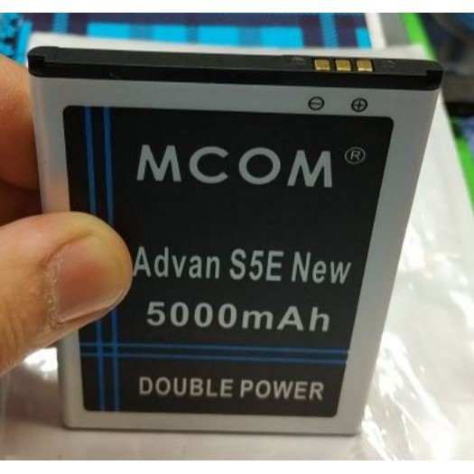 Battery Batre Baterai Double Power Mcom Advan S5E New - S5E Core BP-50AA BP50AA