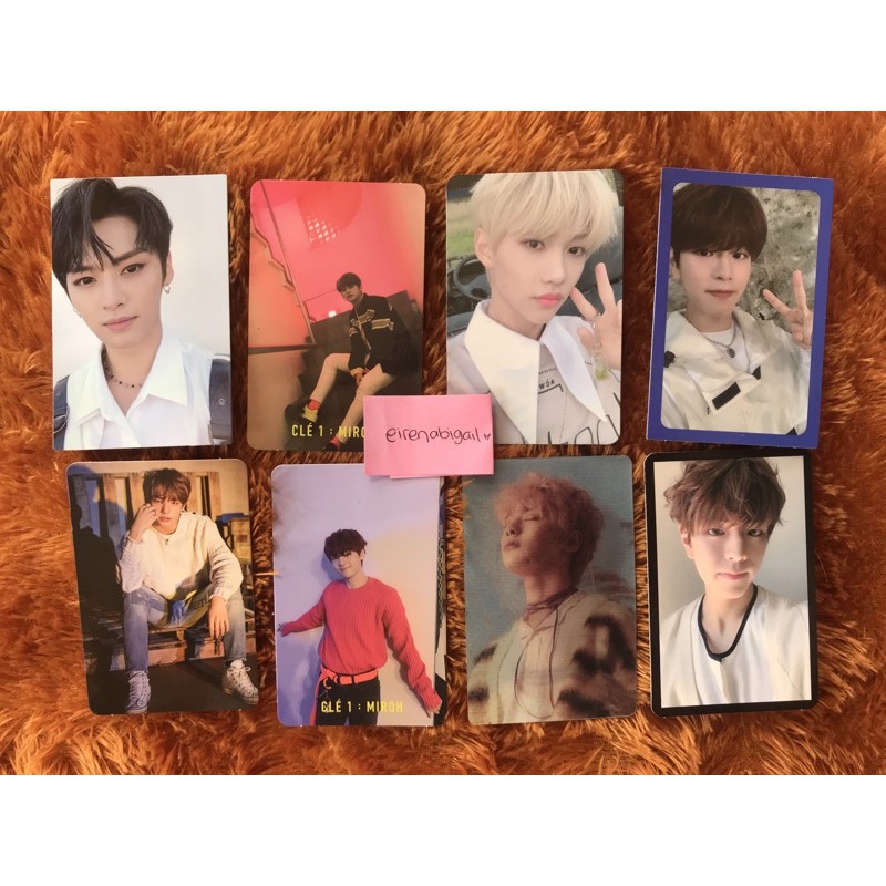 STRAY KIDS Official photocard pc lee know felix seungmin hyunjin i.n lenti miroh levanter yw