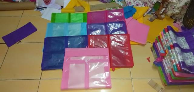 Rak jilbab / Cover Jilbab Bunga Murah