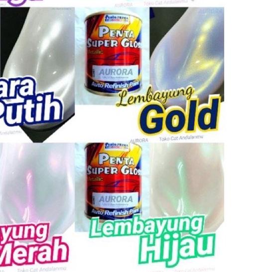 ✽ Cat Penta Super Gloss Mutiara Lembayung Metalik 200ml Duco Semprot Motor Mobil Sepeda Ungu Purple 