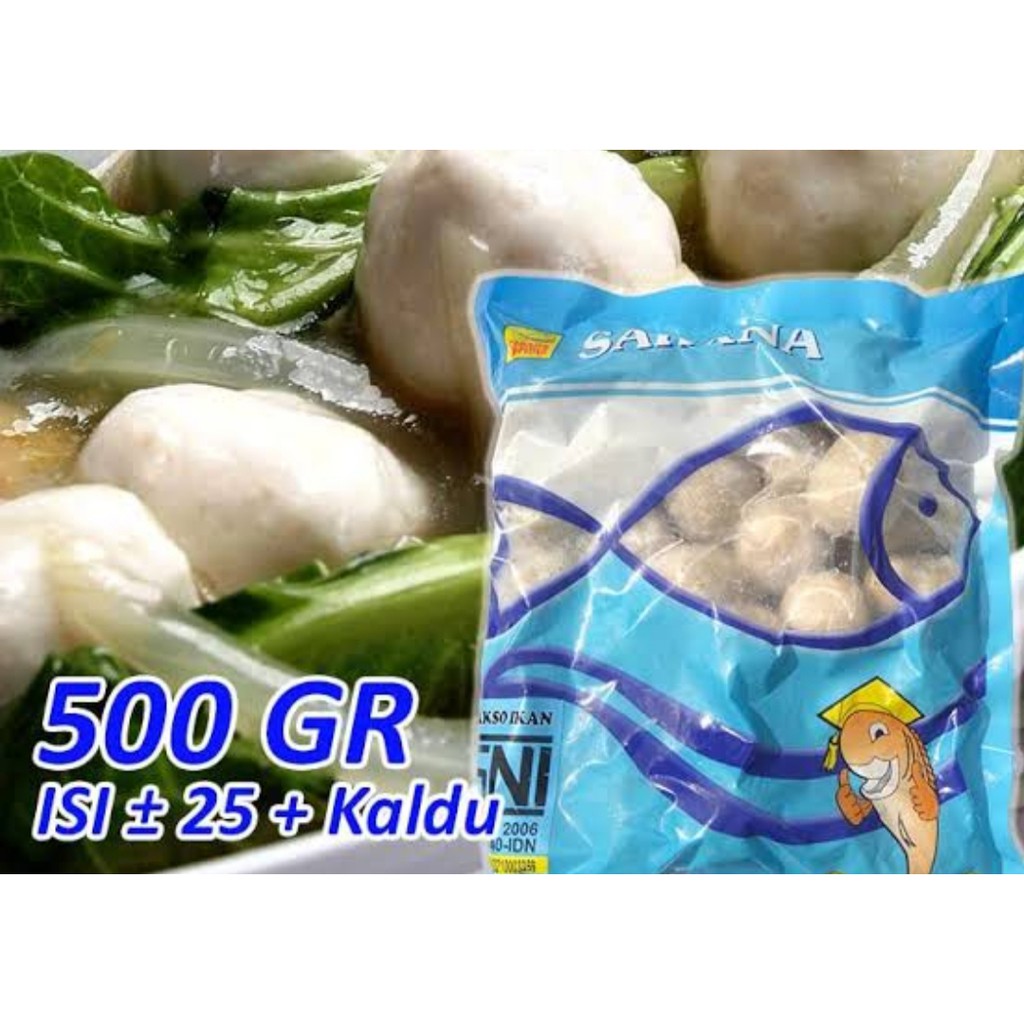 

Bakso Ikan Super Sakana Frozen