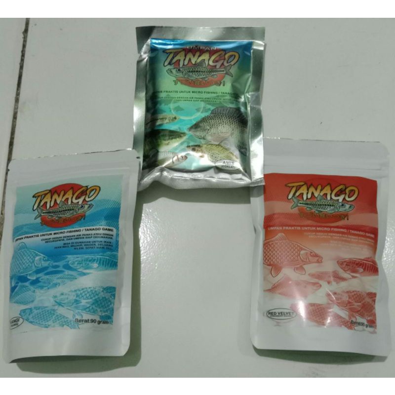 umpan praktis tanago micro fishing amis/wangi/red velvet