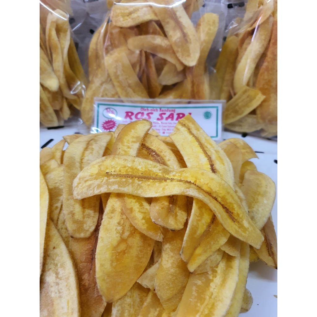 Kripik Pisang Asin 175Gr Oleh Oleh Bandung